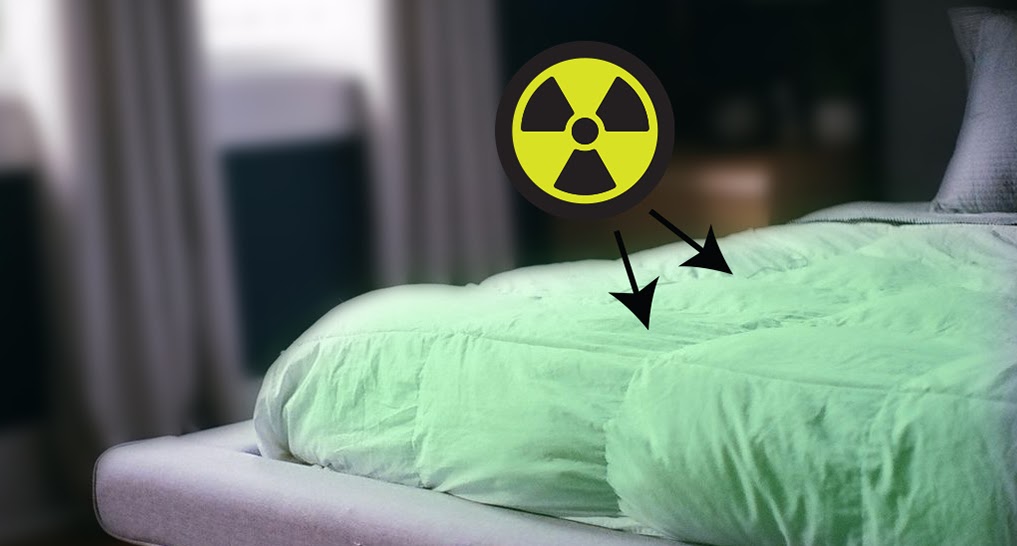 Less fresh, toxic looking  mattress materials