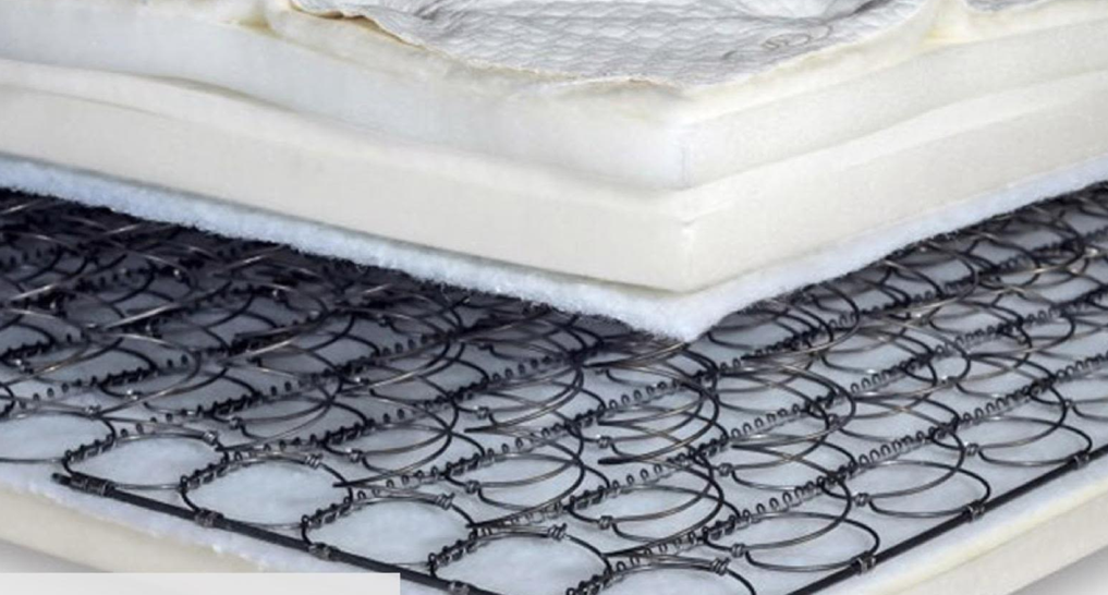 image of a spring mattress materials