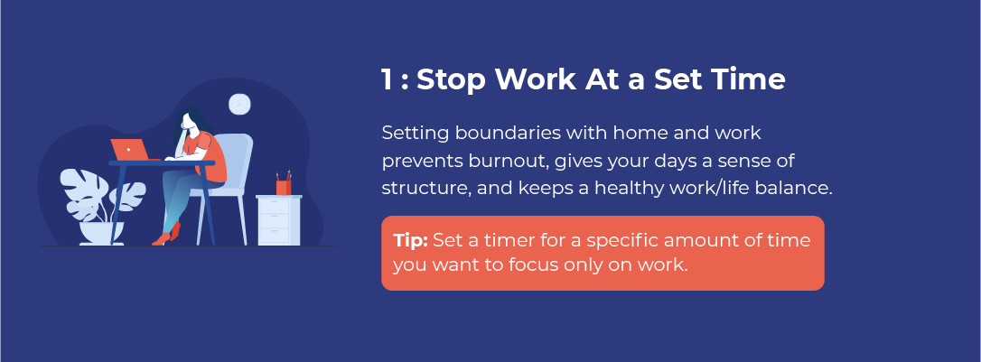 Stop Working At a Set Time