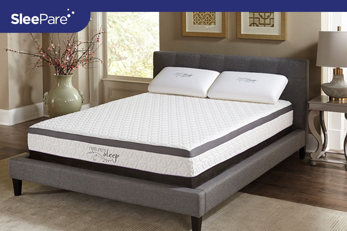 Nature's Sleep Crystal Gel Memory Foam