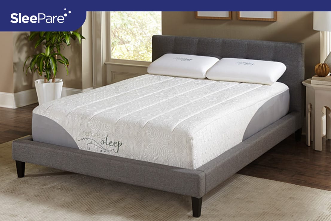 Nature's Sleep Gold Gel Memory Foam