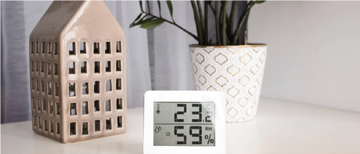 Ideal temperature and humidity level