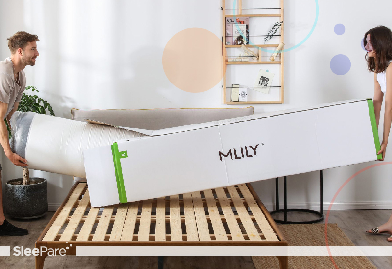 newly set up Mlily bed