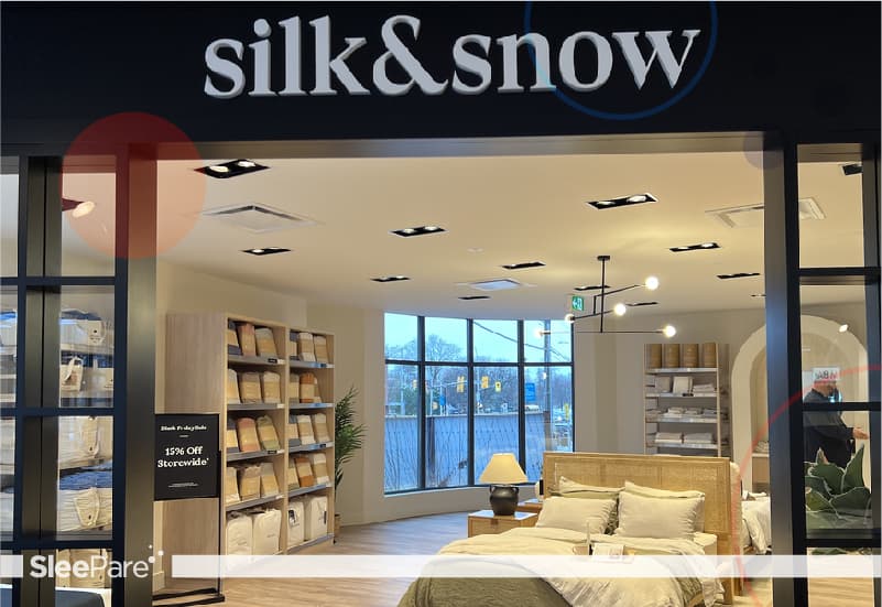 Silk Snow Bed Retailer