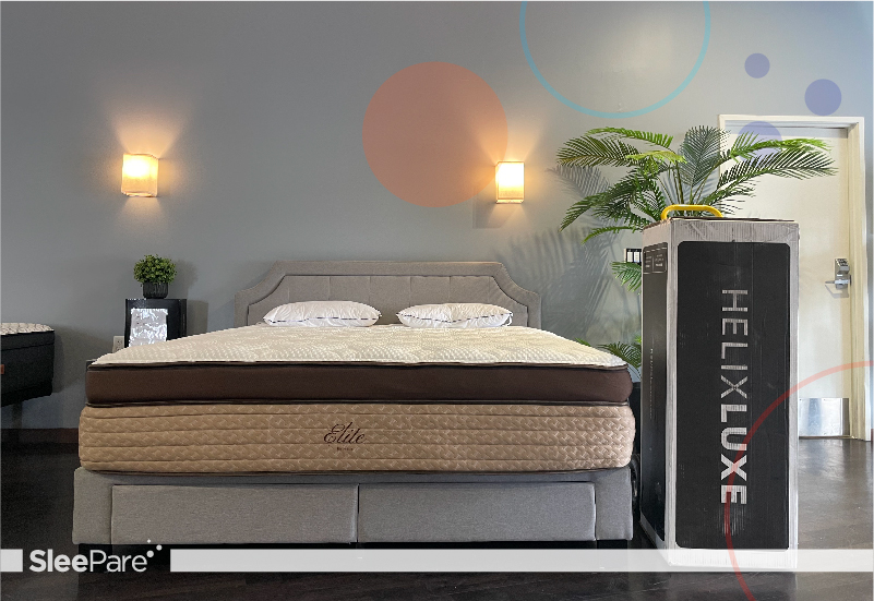 Helix Mattress at SleePare Showroom