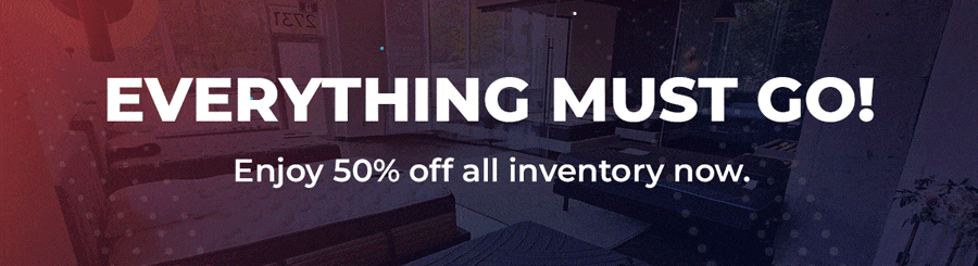 Everything must go!